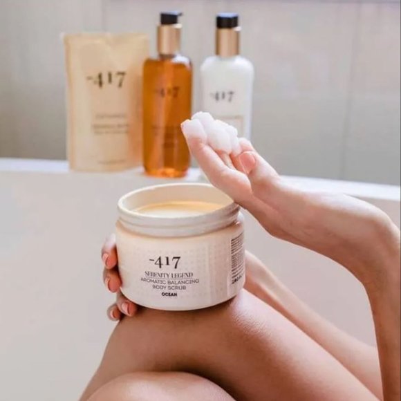 Serenity Legend - 2pc Aromatic Balancing Body Scrub, Dead Sea Mineral Scrub - Picture 7 of 11